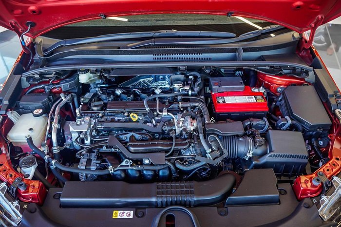 2018 Toyota Corolla Ascent Sport MZEA12R Volcanic Red