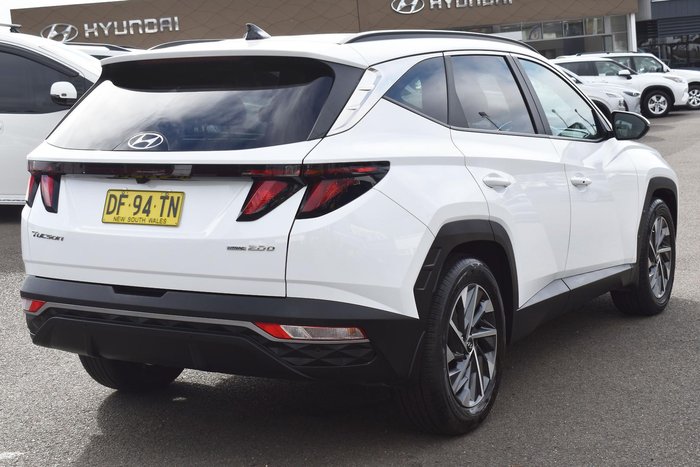 2022 Hyundai Tucson Elite NX4.V1 MY22 AWD White Cream