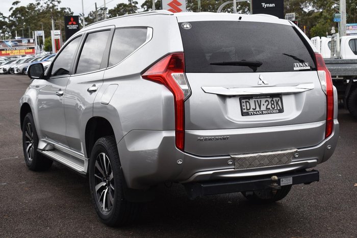 2016 Mitsubishi Pajero Sport GLS QE MY16 4X4 Dual Range Sterling Silver