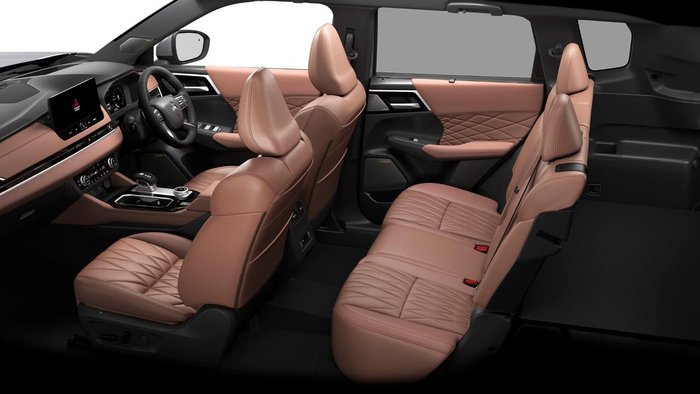 2025 Mitsubishi Outlander Exceed Tourer ZM MY25 AWD Black Diamond with Sterling Silver Roof