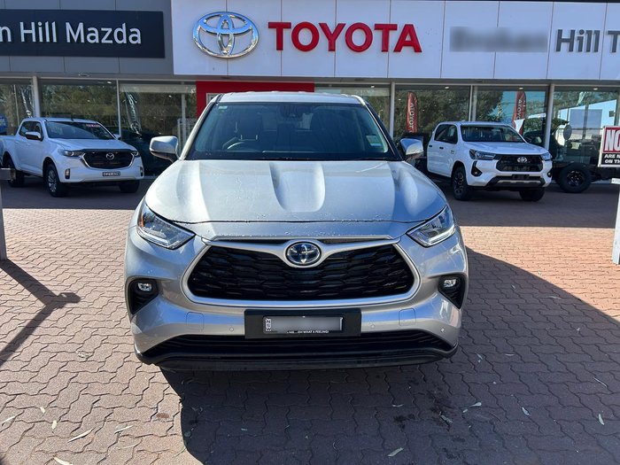 2024 Toyota Kluger GX AXUH78R 4X4 On Demand Silver Storm