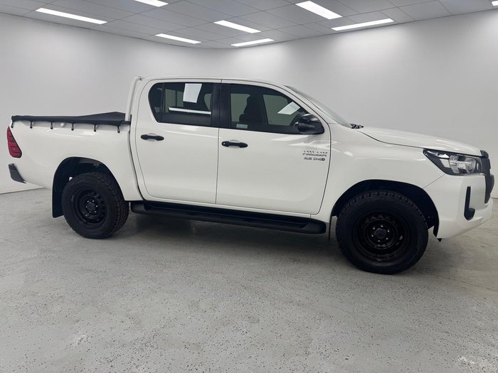 2022 Toyota Hilux SR GUN126R 4X4 Dual Range Glacier White