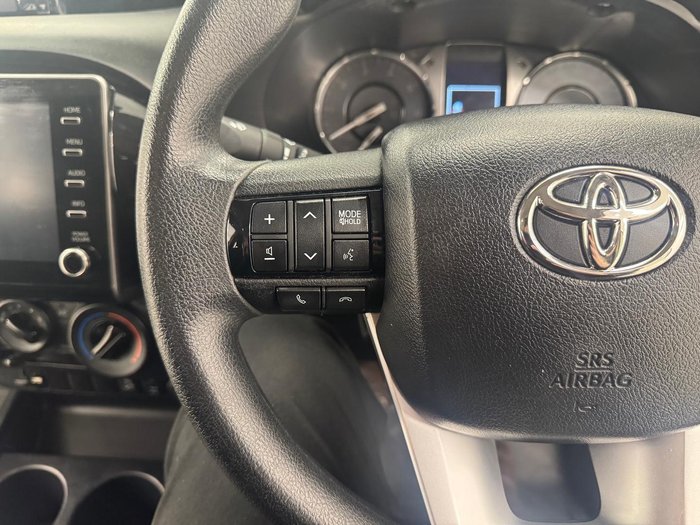2022 Toyota Hilux SR GUN126R 4X4 Dual Range Glacier White