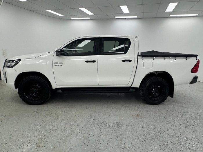 2022 Toyota Hilux SR GUN126R 4X4 Dual Range Glacier White