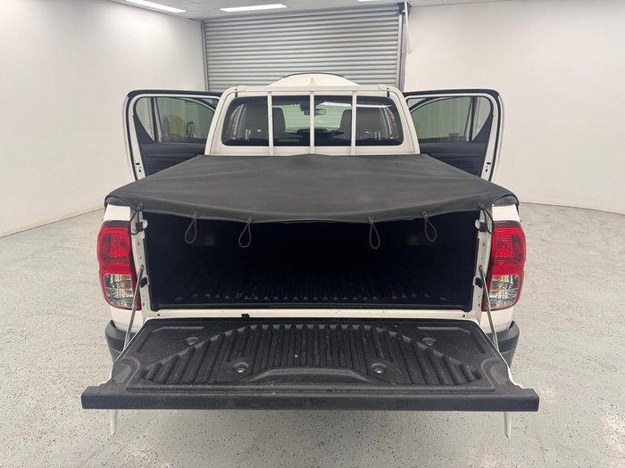 2022 Toyota Hilux SR GUN126R 4X4 Dual Range Glacier White