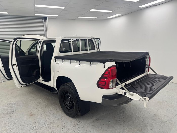 2022 Toyota Hilux SR GUN126R 4X4 Dual Range Glacier White
