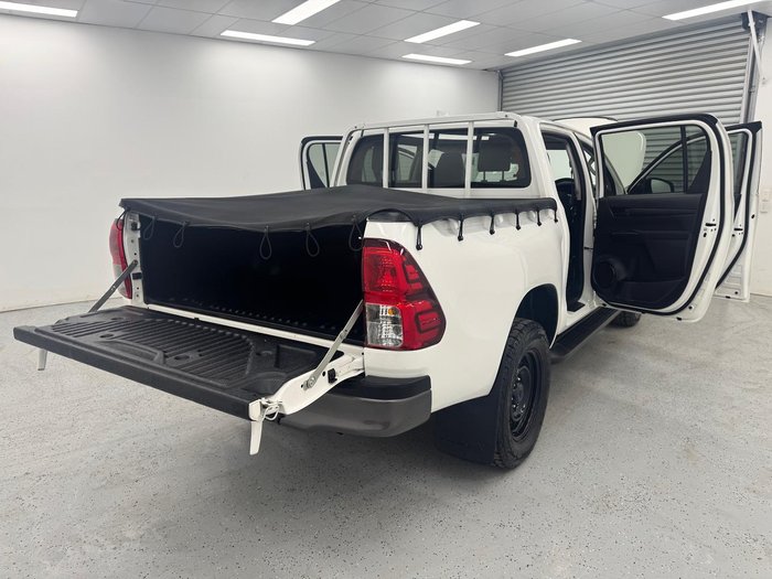 2022 Toyota Hilux SR GUN126R 4X4 Dual Range Glacier White