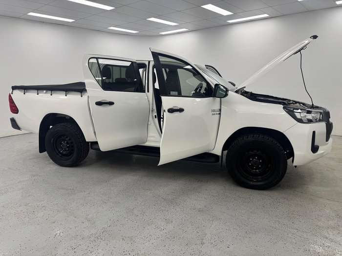 2022 Toyota Hilux SR GUN126R 4X4 Dual Range Glacier White