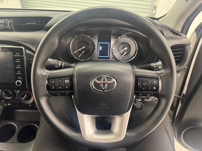 2022 Toyota Hilux SR GUN126R 4X4 Dual Range Glacier White
