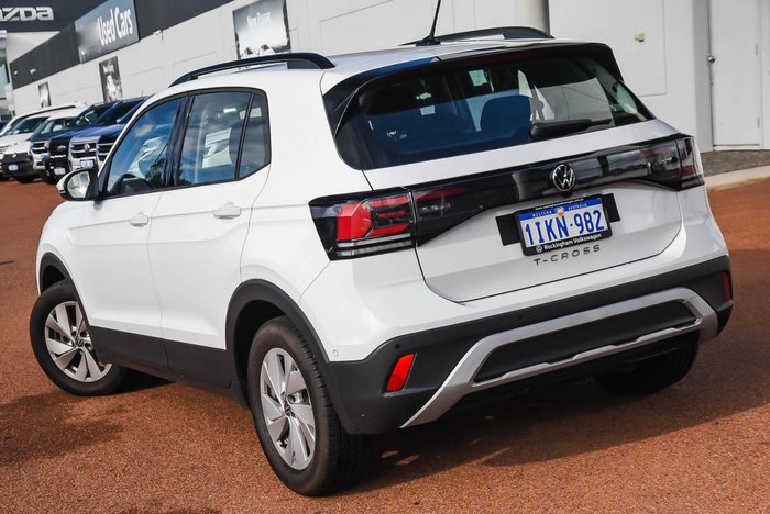 2024 Volkswagen T-Cross 85TSI Life D31 MY24 Pure White
