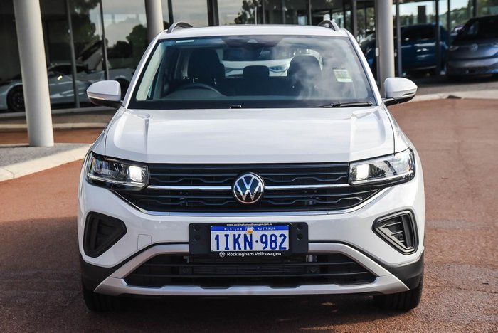 2024 Volkswagen T-Cross 85TSI Life D31 MY24 Pure White