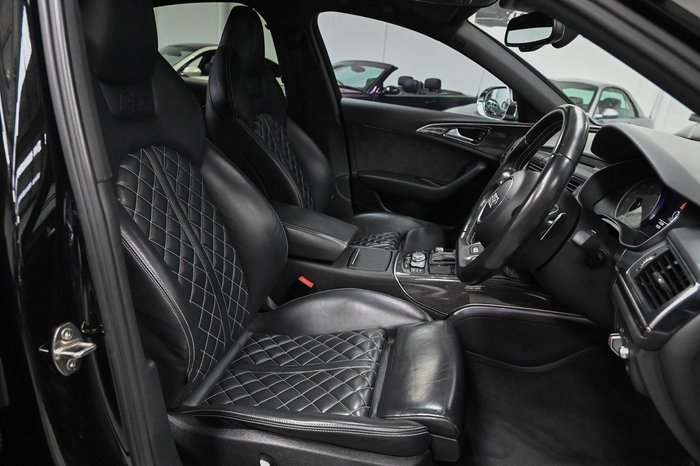 2016 Audi S6 C7 MY16 Four Wheel Drive Mythos Black
