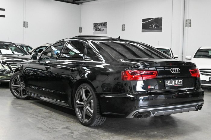 2016 Audi S6 C7 MY16 Four Wheel Drive Mythos Black