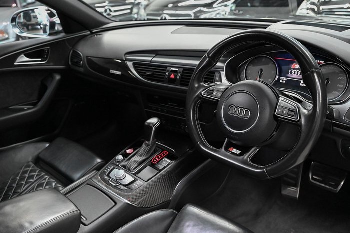 2016 Audi S6 C7 MY16 Four Wheel Drive Mythos Black