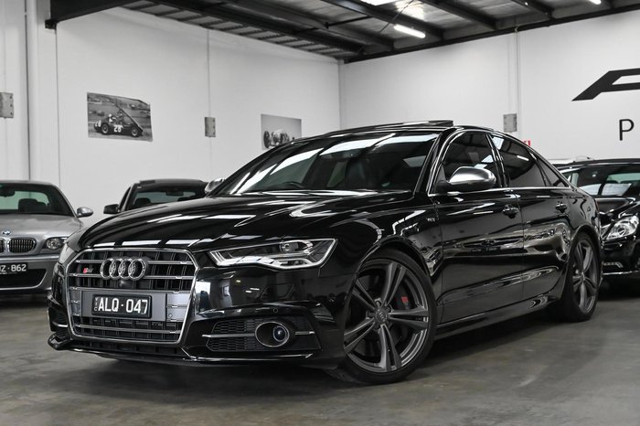 2016 Audi S6 C7 MY16 Four Wheel Drive Mythos Black