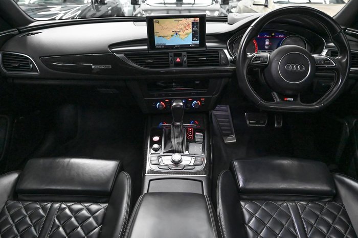 2016 Audi S6 C7 MY16 Four Wheel Drive Mythos Black