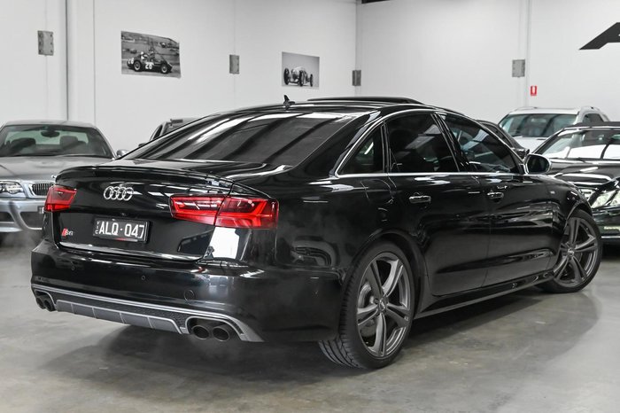 2016 Audi S6 C7 MY16 Four Wheel Drive Mythos Black