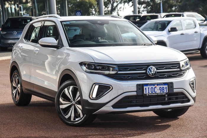 2024 Volkswagen T-Cross 85TSI Style D31 MY24 Pure White
