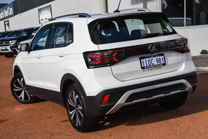 2024 Volkswagen T-Cross 85TSI Style D31 MY24 Pure White