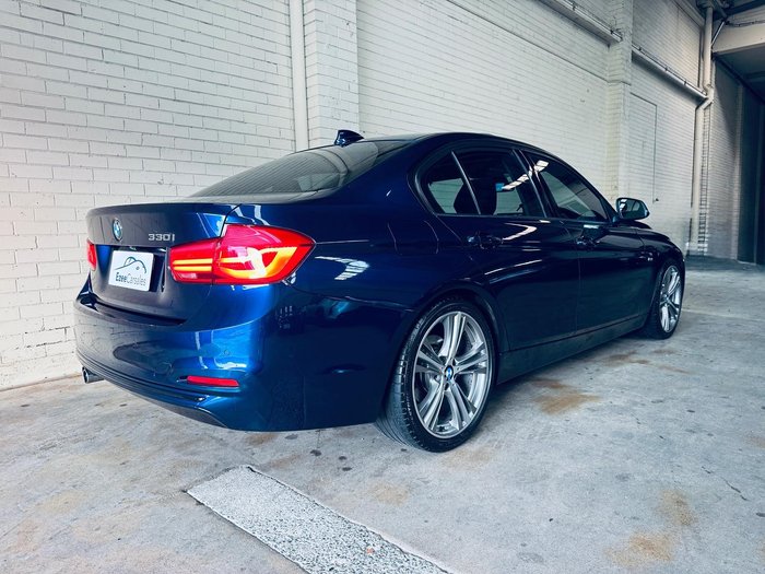 2015 BMW 3 Series 330i Sport Line F30 LCI Blue