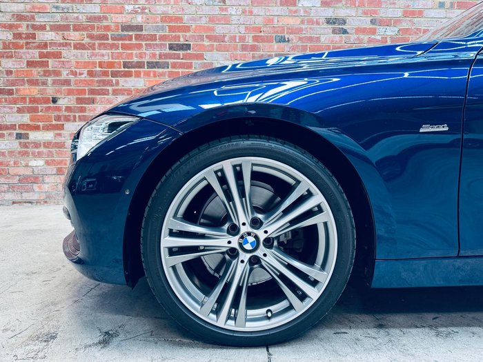 2015 BMW 3 Series 330i Sport Line F30 LCI Blue
