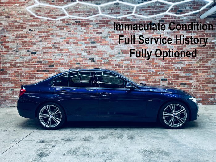 2015 BMW 3 Series 330i Sport Line F30 LCI Blue