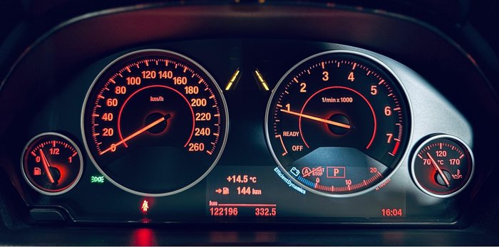 2015 BMW 3 Series 330i Sport Line F30 LCI Blue