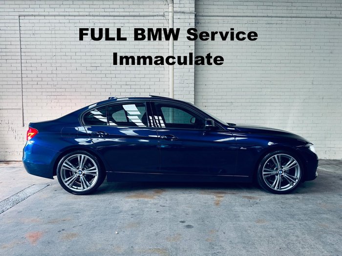 2015 BMW 3 Series 330i Sport Line F30 LCI Blue