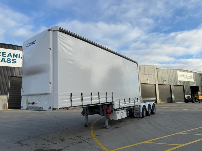 2025 CIMC 12 Pallet Drop Deck 'A' Curtainsider (Mezz)