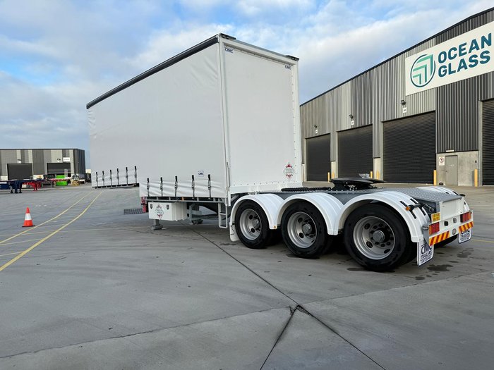 2025 CIMC 12 Pallet Drop Deck 'A' Curtainsider (Mezz)
