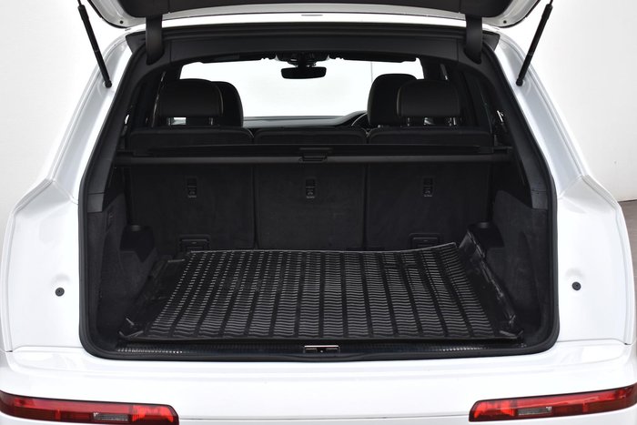 2021 Audi Q7 50 TDI S line 4M MY21 Four Wheel Drive Glacier White