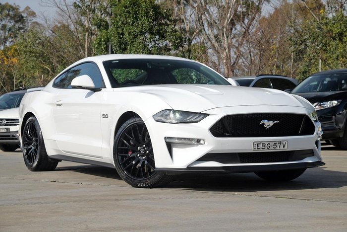 2018 Ford Mustang GT FN MY19 Oxford White