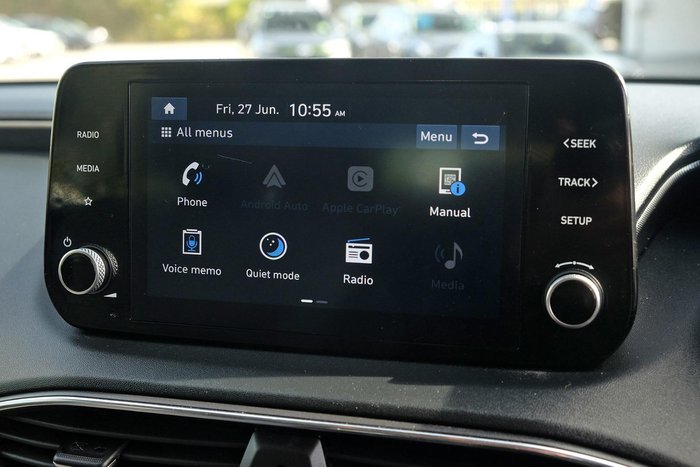 2021 Hyundai Santa Fe TM.V3 MY21 4X4 On Demand Typhoon Silver
