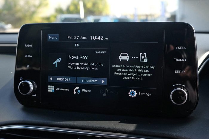 2023 Hyundai Santa Fe Active TM.V4 MY23 4X4 On Demand Typhoon Silver