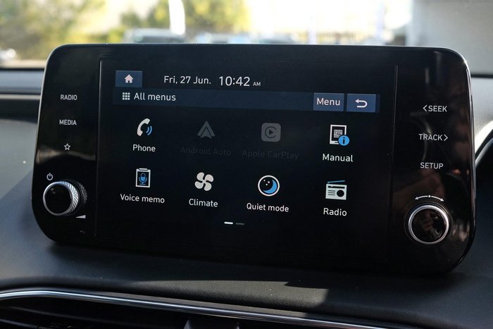 2023 Hyundai Santa Fe Active TM.V4 MY23 4X4 On Demand Typhoon Silver