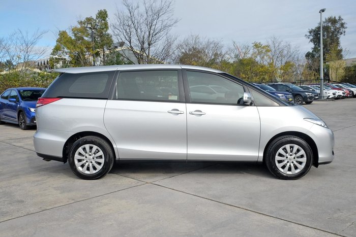 2019 Toyota Tarago GLi ACR50R Silver Pearl