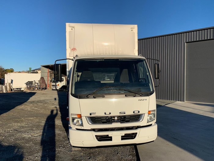 2021 Fuso Fighter 1224 Pantech With Tuckaway Tailgate Loader In Stock Now! White
