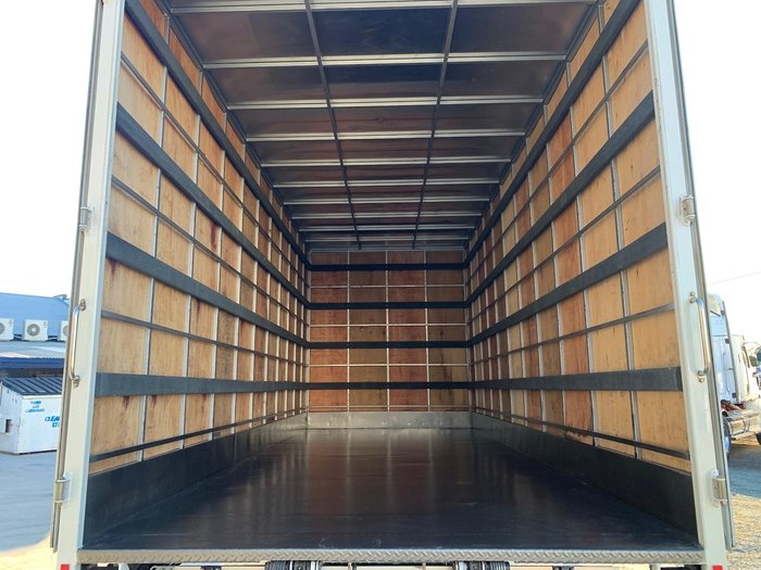 2021 Fuso Fighter 1224 Pantech With Tuckaway Tailgate Loader In Stock Now! White