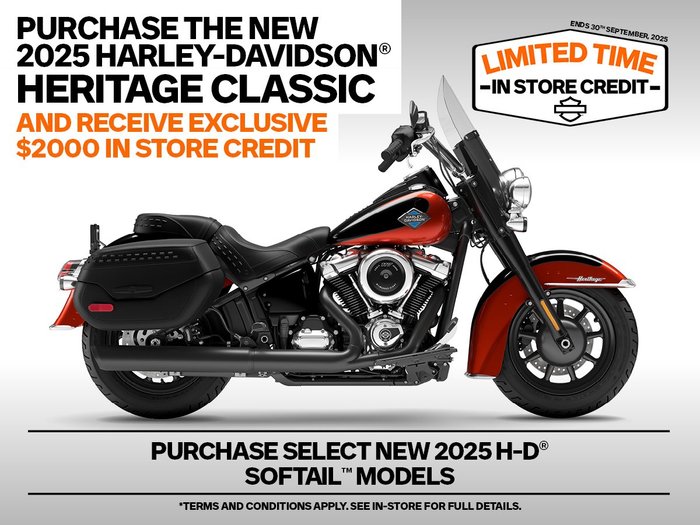 2025 Harley-davidson FLHC HERITAGE CLASSIC (117) WHISKEY FIRE