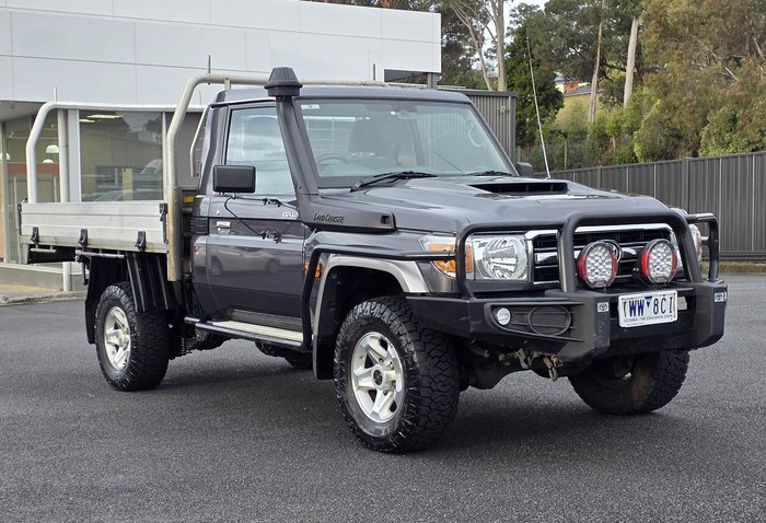 2022 Toyota Landcruiser GXL VDJ79R 4X4 Dual Range Graphite