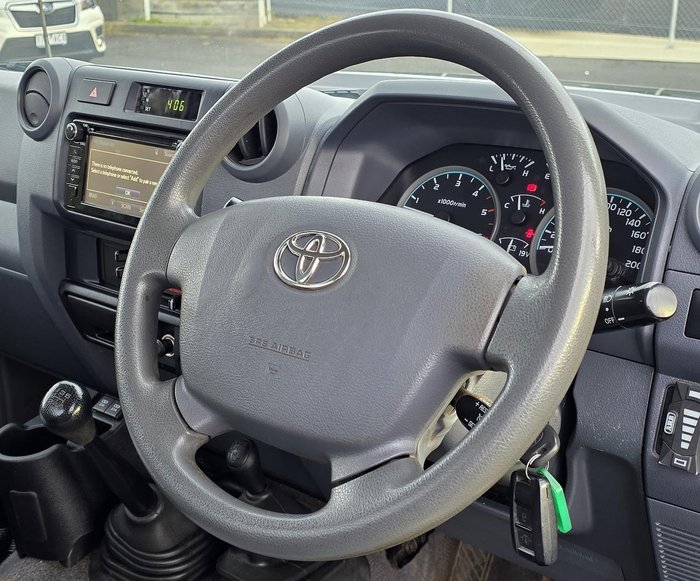 2022 Toyota Landcruiser GXL VDJ79R 4X4 Dual Range Graphite