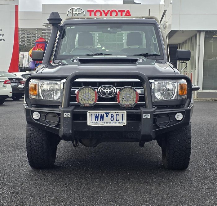 2022 Toyota Landcruiser GXL VDJ79R 4X4 Dual Range Graphite
