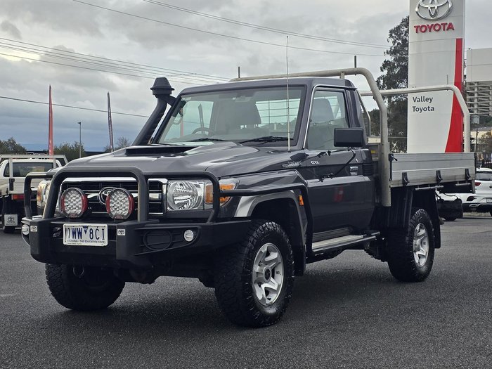 2022 Toyota Landcruiser GXL VDJ79R 4X4 Dual Range Graphite