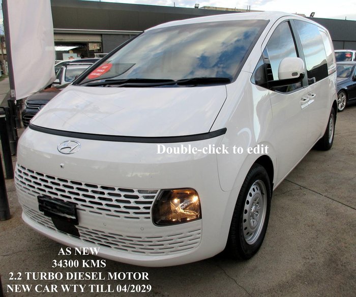 2024 Hyundai STARIA LOAD 