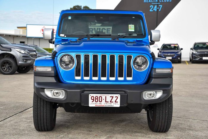 2023 Jeep Wrangler Unlimited Overland JL MY23 4X4 Dual Range Hydro Blue