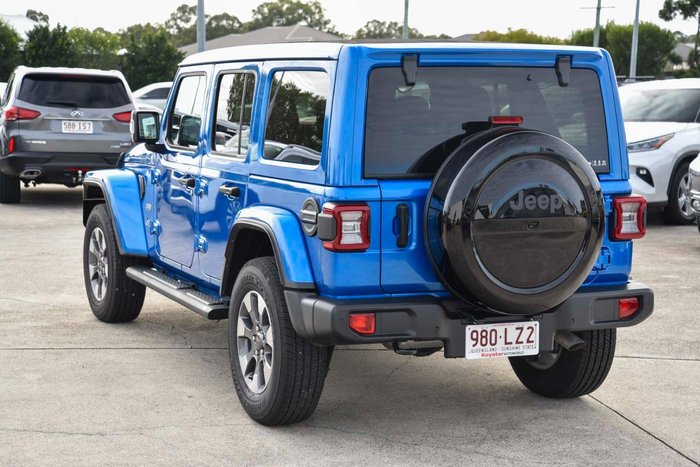 2023 Jeep Wrangler Unlimited Overland JL MY23 4X4 Dual Range Hydro Blue