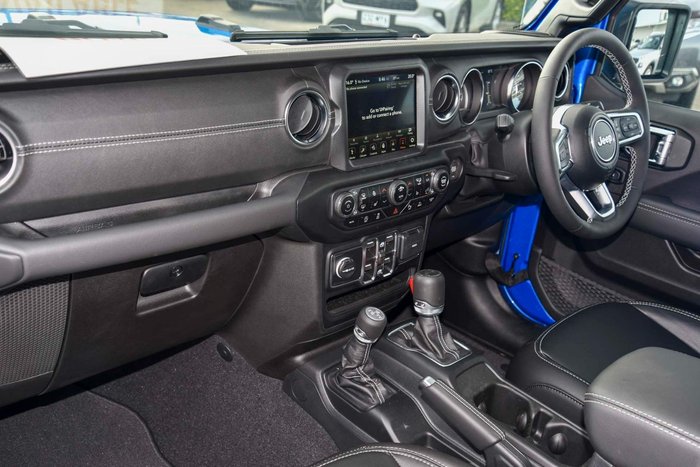 2023 Jeep Wrangler Unlimited Overland JL MY23 4X4 Dual Range Hydro Blue