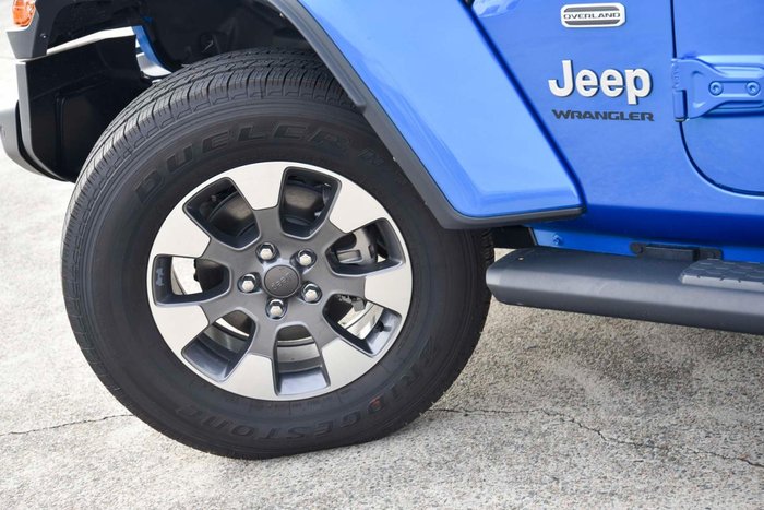 2023 Jeep Wrangler Unlimited Overland JL MY23 4X4 Dual Range Hydro Blue