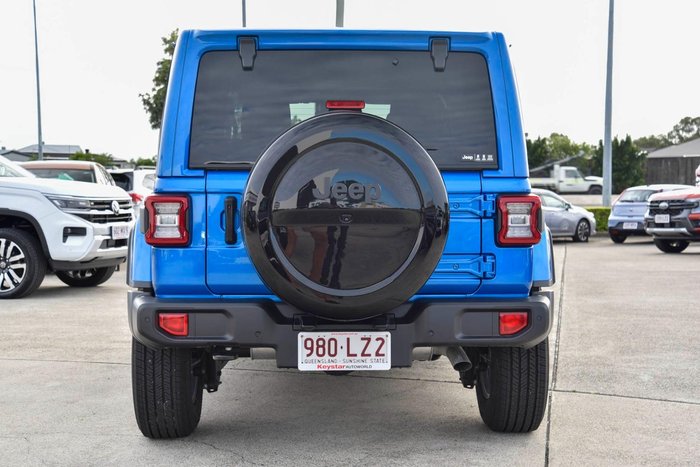 2023 Jeep Wrangler Unlimited Overland JL MY23 4X4 Dual Range Hydro Blue