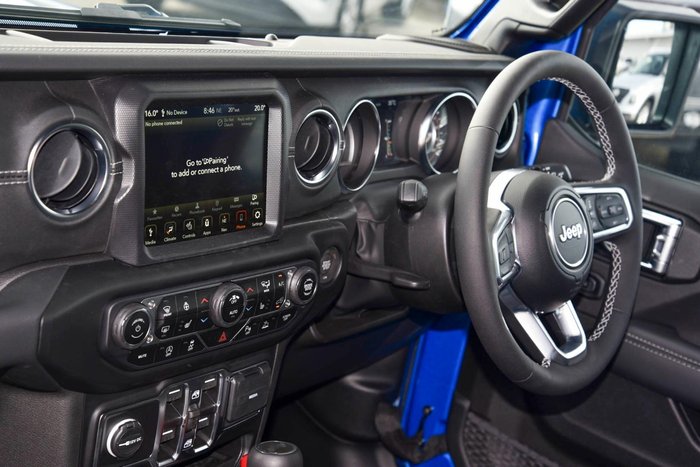 2023 Jeep Wrangler Unlimited Overland JL MY23 4X4 Dual Range Hydro Blue